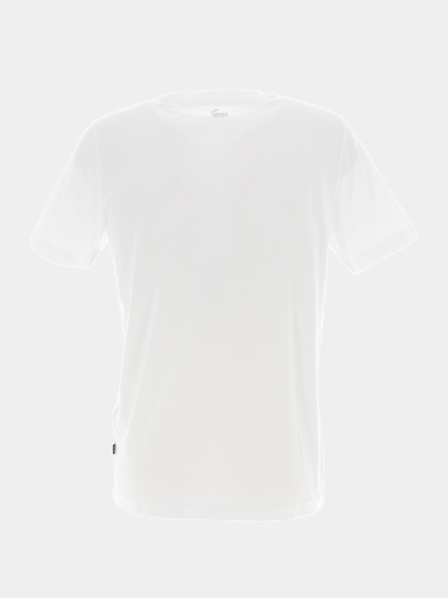 T-shirt logo imprimés camouflage bleu blanc homme - Puma