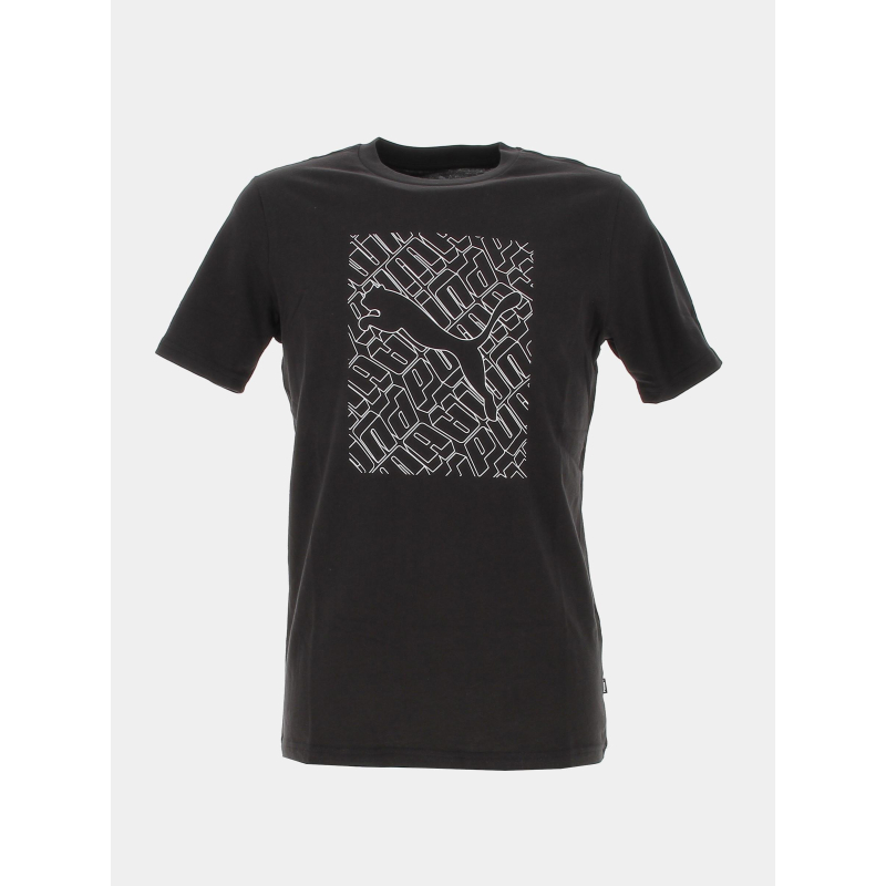 T-shirt grafs cat box noir homme - Puma