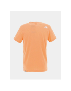 T-shirt simple dome orange homme - The North Face
