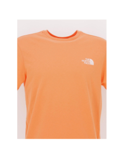T-shirt simple dome orange homme - The North Face