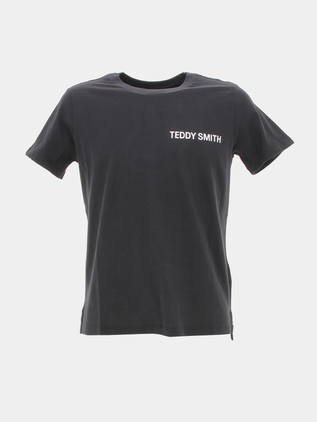 T-shirt required logo noir garçon - Teddy Smith