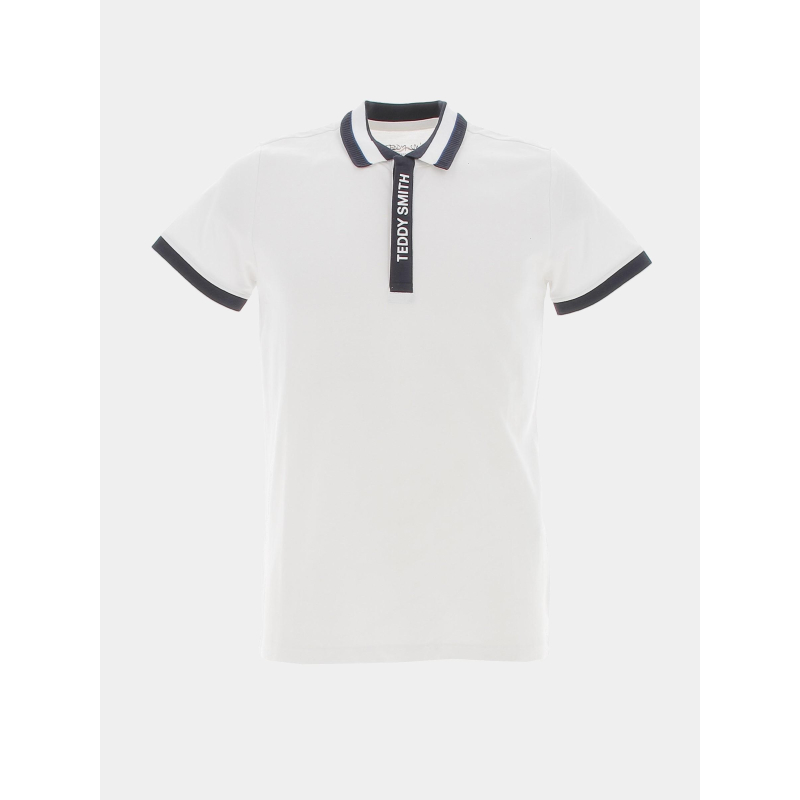 Polo asian blanc garçon - Teddy Smith