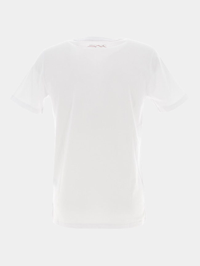 T-shirt logo brodé teven blanc homme - Teddy Smith