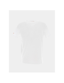 T-shirt logo fleurs ezio 2 blanc homme - Teddy Smith