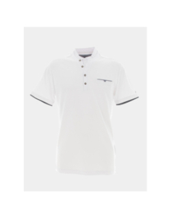 Polo moro blanc homme - Teddy Smith