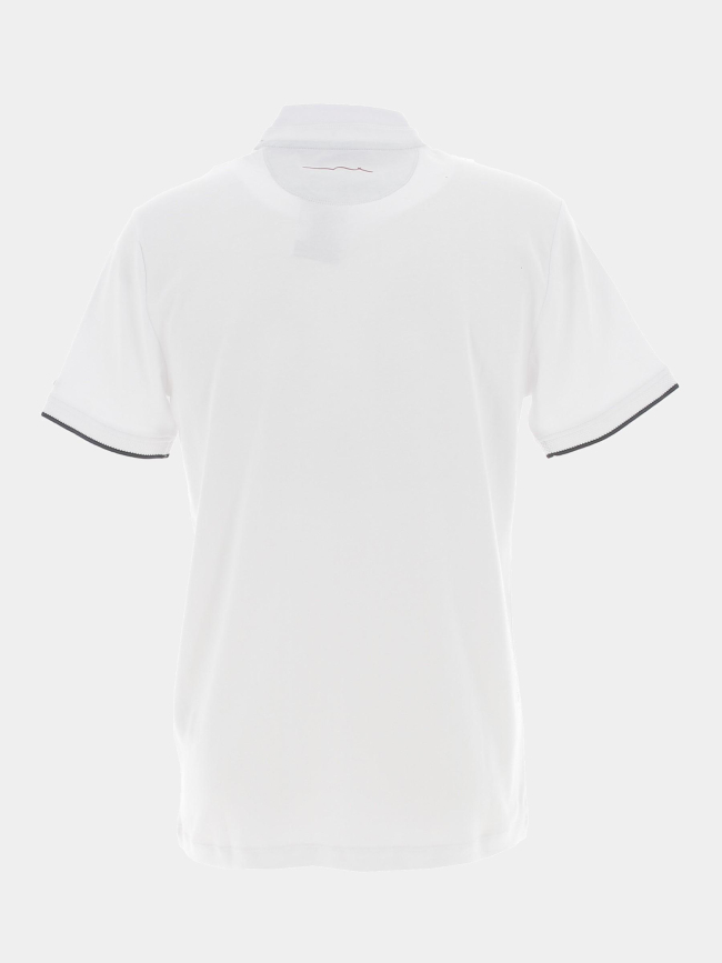 Polo moro blanc homme - Teddy Smith
