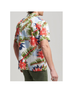 Chemise à fleurs vintage hawaiian multicolore homme - Superdry