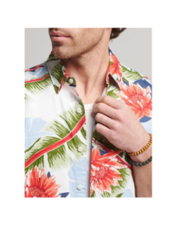 Chemise à fleurs vintage hawaiian multicolore homme - Superdry