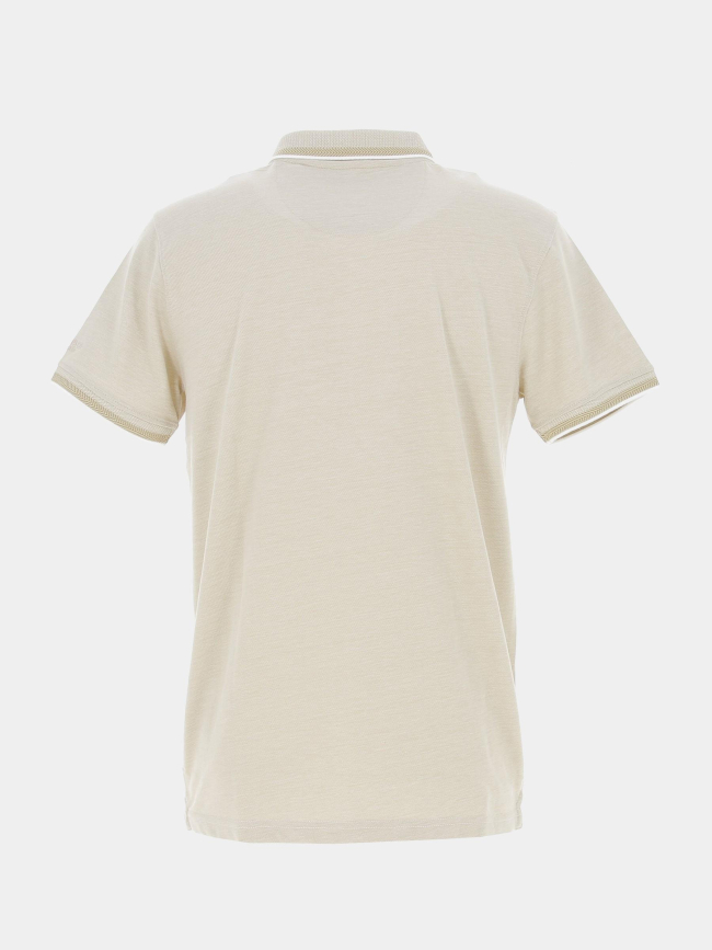 Polo manches courtes beige homme - Petrol Industries