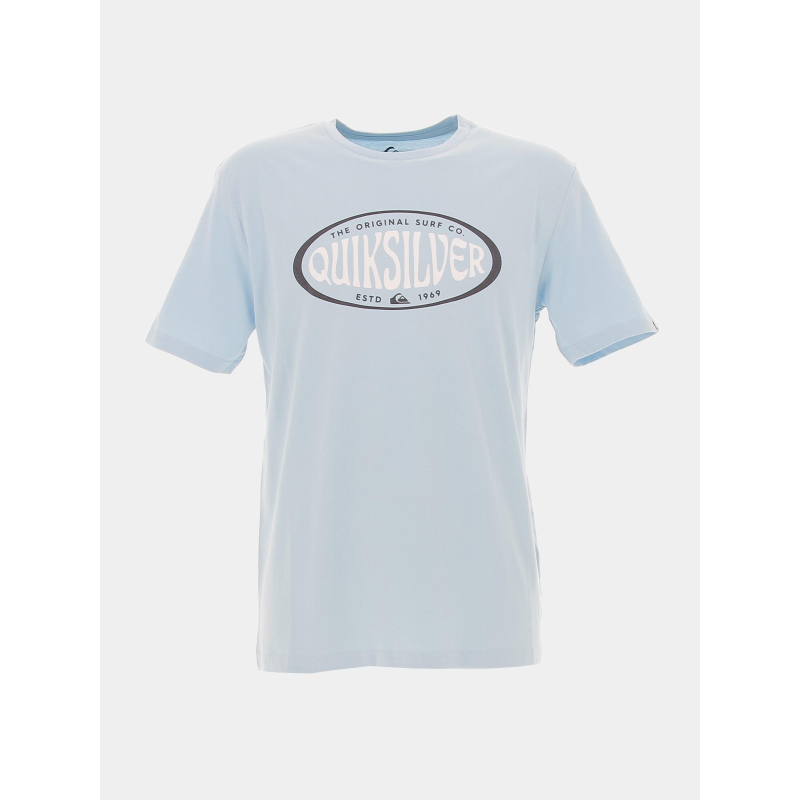 T-shirt in circle bleu turquoise homme - Quiksilver