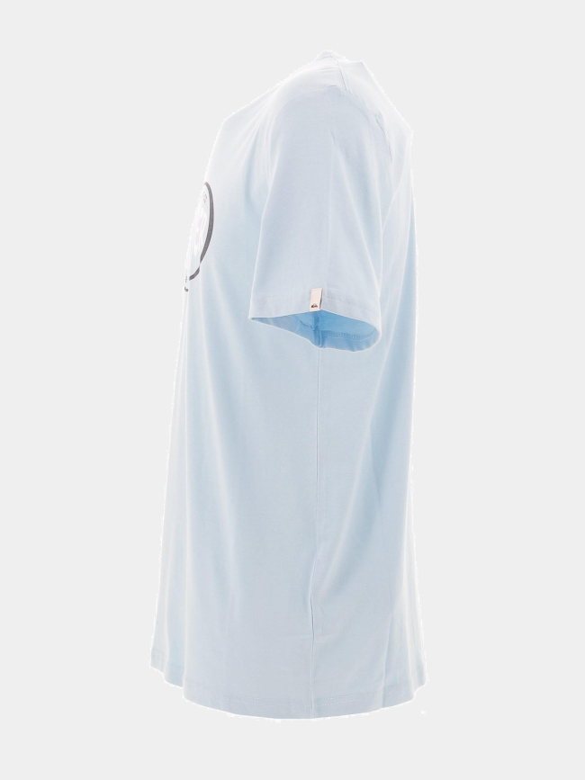 T-shirt in circle bleu turquoise homme - Quiksilver