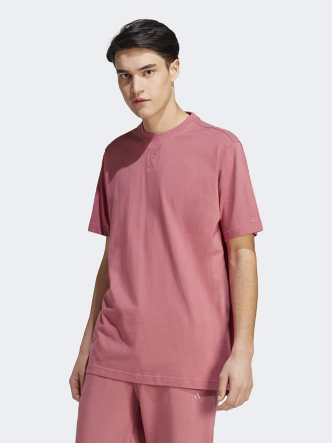 T-shirt ample all szn rose homme - Adidas