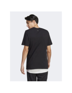 T-shirt linear logo noir homme - Adidas