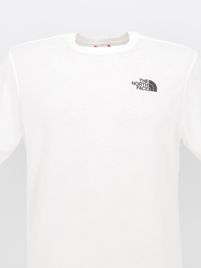 T-shirt redbox logo rouge homme - The North Face