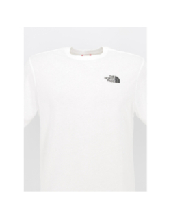 T-shirt redbox logo rouge homme - The North Face