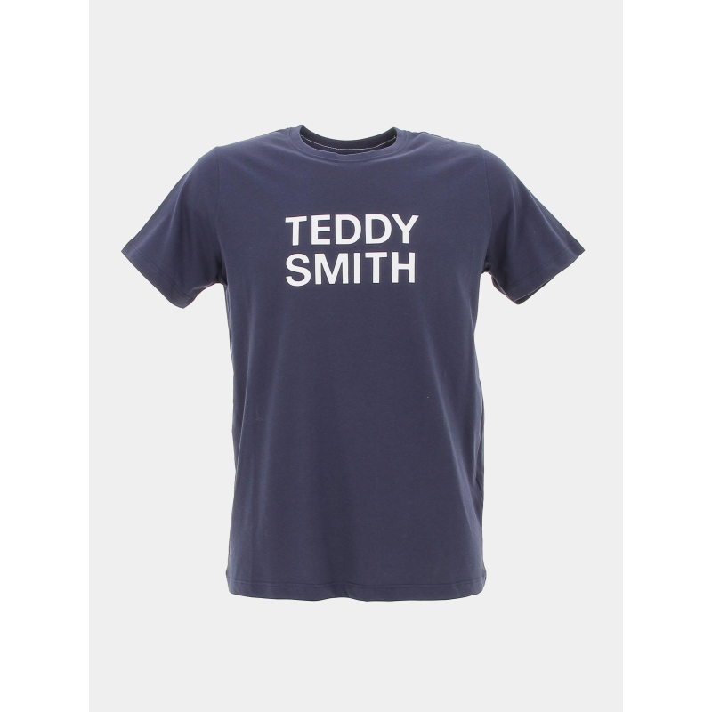 T-shirt ticlass 3 bleu marine garçon - Teddy Smith