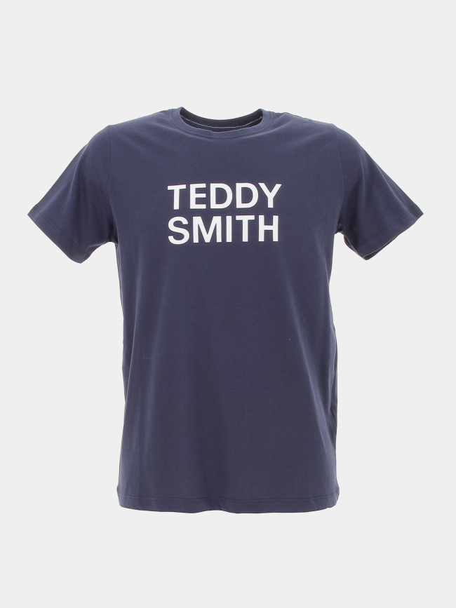 T-shirt ticlass 3 bleu marine garçon - Teddy Smith