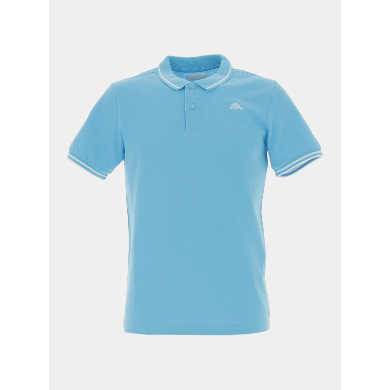 Polo ezio corporate bleu turquoise homme - Kappa