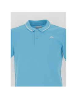 Polo ezio corporate bleu turquoise homme - Kappa