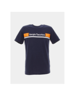 T-shirt jared bleu marine homme - Sergio Tacchini