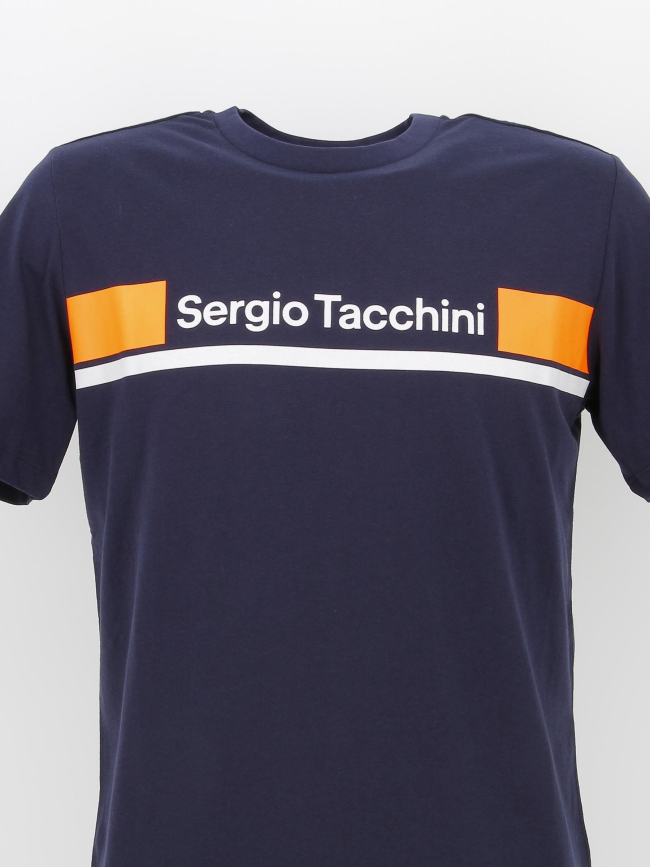 T-shirt jared bleu marine homme - Sergio Tacchini