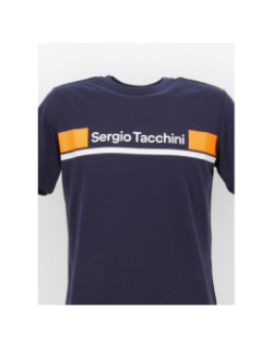 T-shirt jared bleu marine homme - Sergio Tacchini