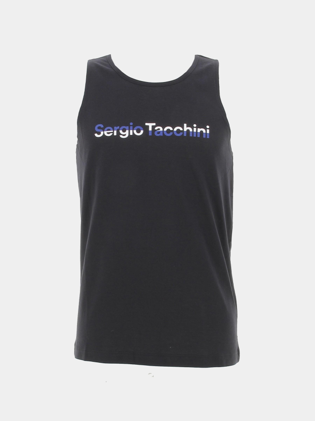 Débardeur logo bicolore tobin noir homme - Sergio Tacchini