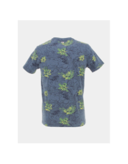 T-shirt à fleurs vert bleu marine homme - Petrol Industries