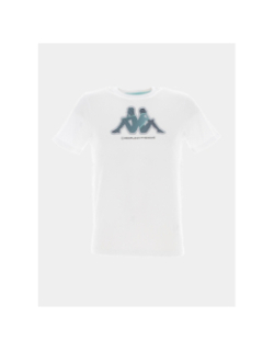 T-shirt ermy graphik blanc homme - Kappa