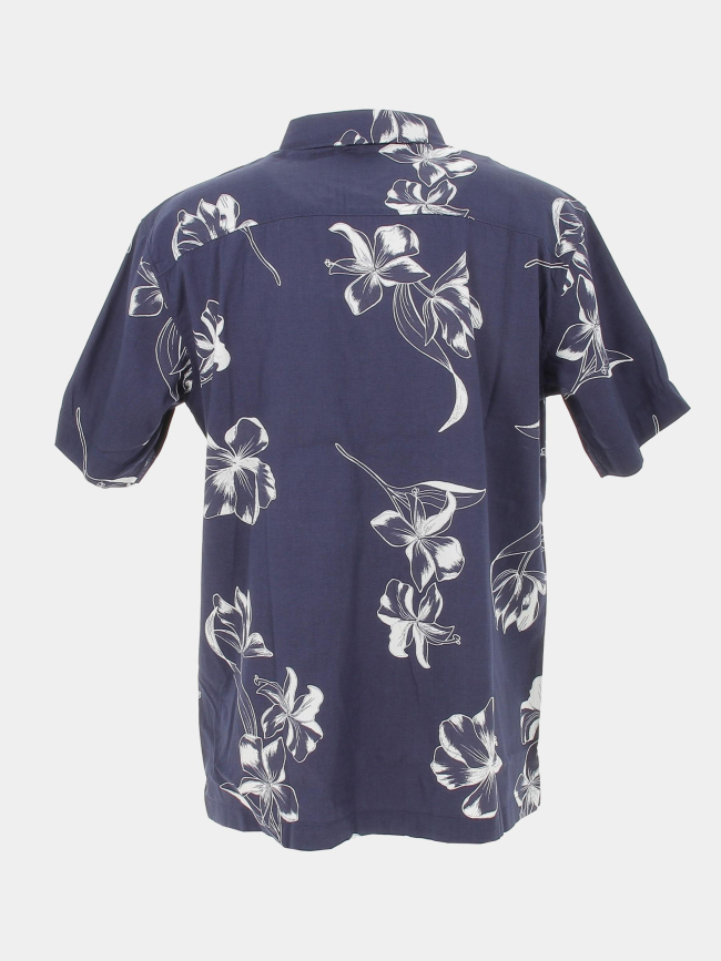 Chemise à fleurs hawaienne bleu marine homme - Superdry