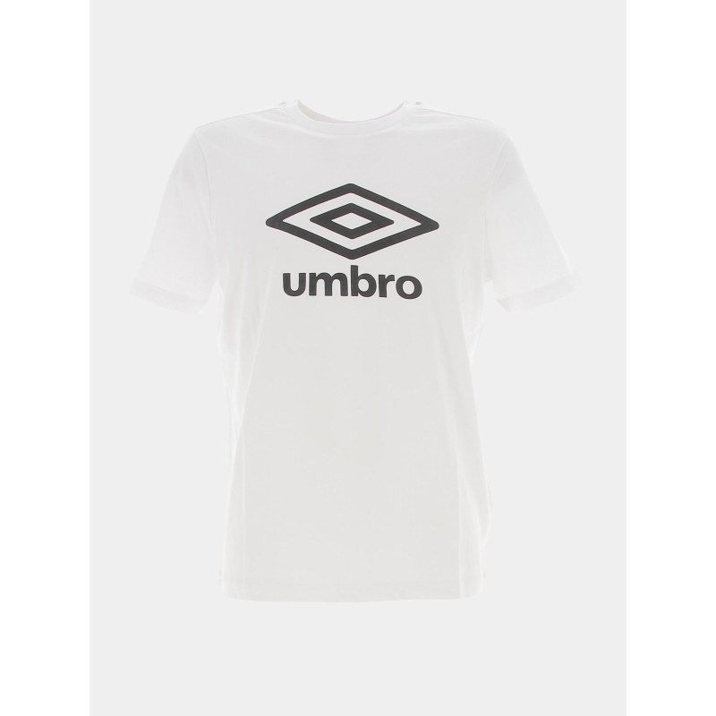 T-shirt uni big logo noir blanc homme - Umbro