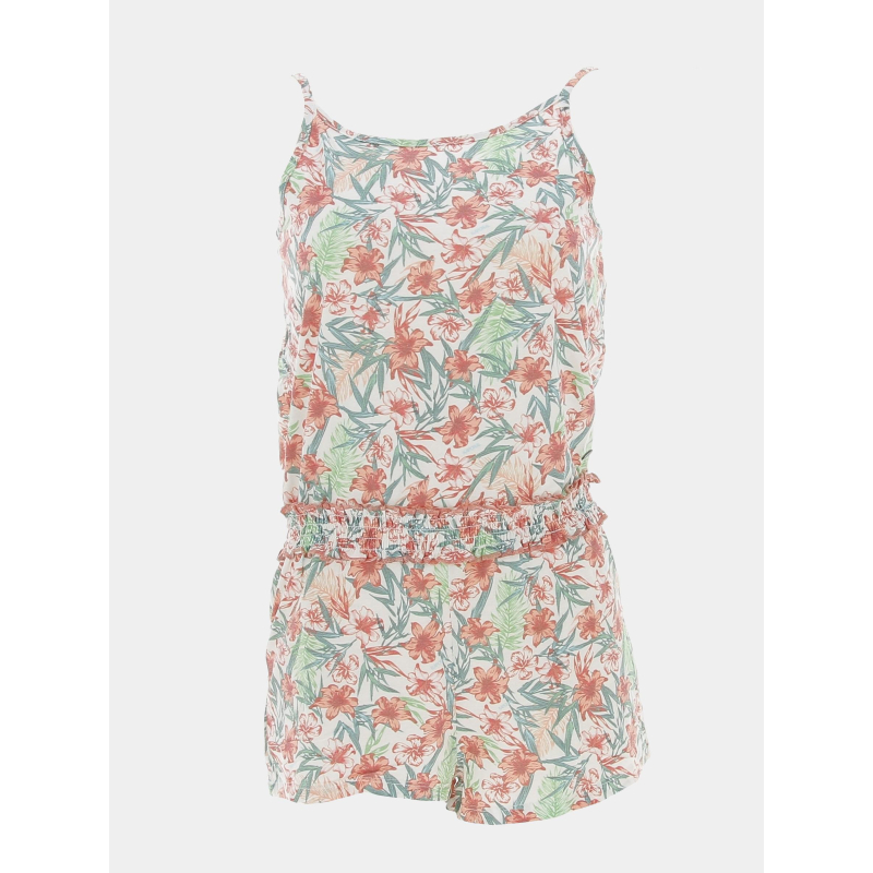 Combi-short à fleurs multicolore fille - Kaporal