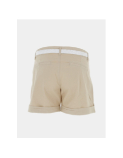Short ceinture olah beige femme - Sun Valley
