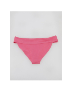 Bas de maillot de bain bikini côtelé bobby rose femme - Only
