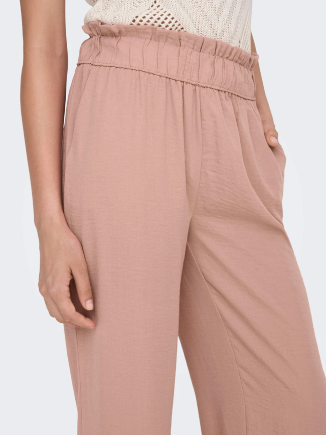 Pantalon fluide large divya rose femme - JDY