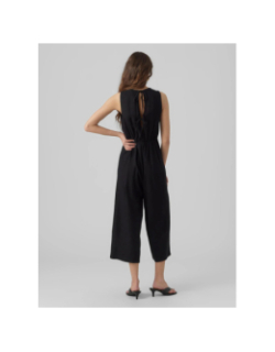 Combinaison pantalon en lin milo noir femme - Vero Moda