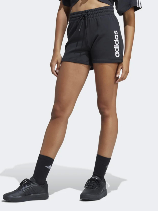 Short linear logo noir femme - Adidas