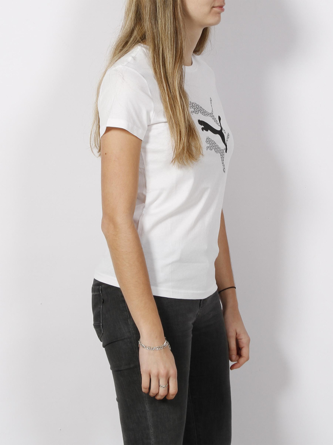 T-shirt grafs laser blanc femme - Puma
