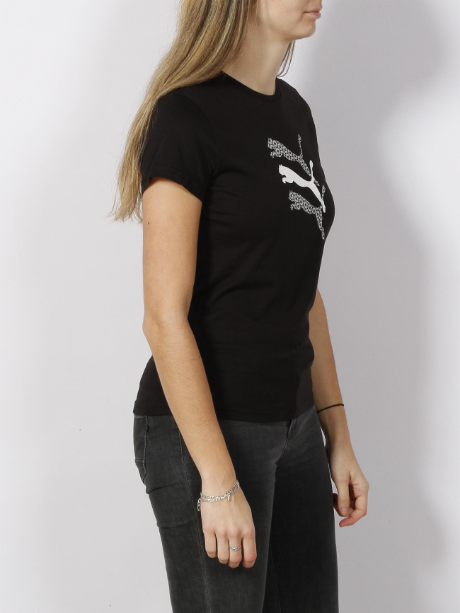 T-shirt grafs laser noir femme - Puma