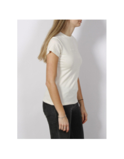T-shirt crolo blanc écru femme - Ellesse