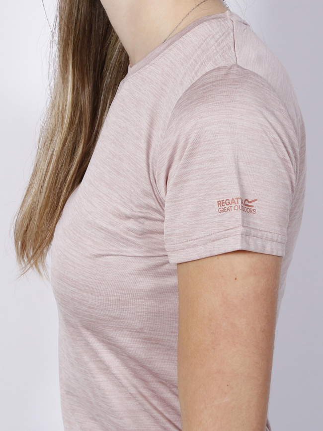 T-shirt outdoor fingal edition rose femme - Regatta