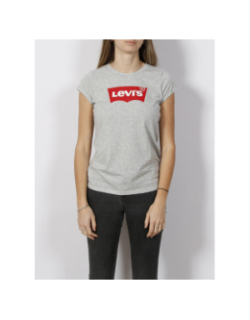 T-shirt batwing classique logo gris chiné fille - Levi's