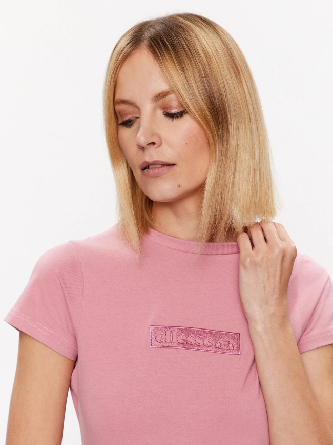 T-shirt crolo rose femme - Ellesse