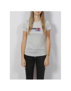 T-shirt de randonnée fingal 7 gris bleu clair femme - Regatta