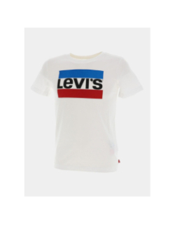 T-shirt logo sportswear bleu rouge blanc enfant - Levi's