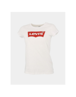 T-shirt batwing classique blanc rouge fille - Levi's