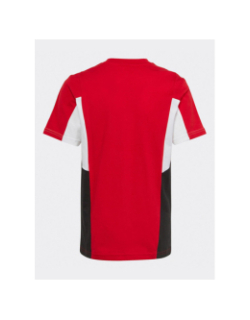 T-shirt colorblock 3 stripes rouge enfant - Adidas