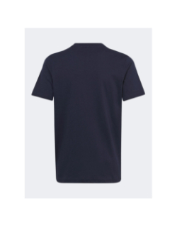 T-shirt big logo bleu marine enfant - Adidas