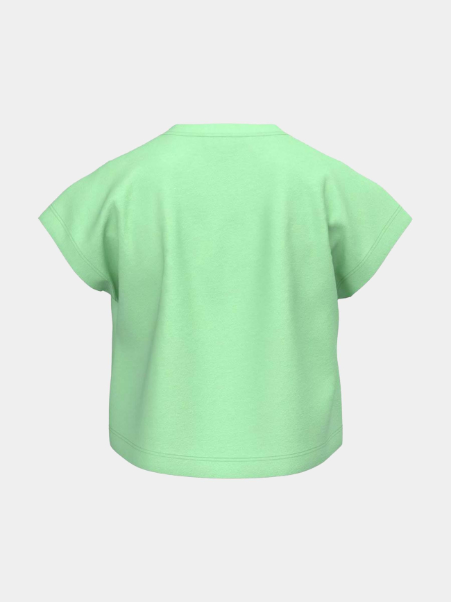 T-shirt crop top summer vilma vert fille - Name It