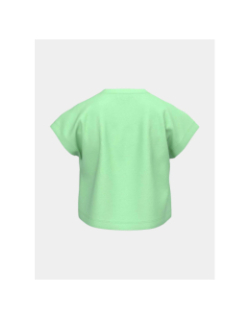 T-shirt crop top summer vilma vert fille - Name It